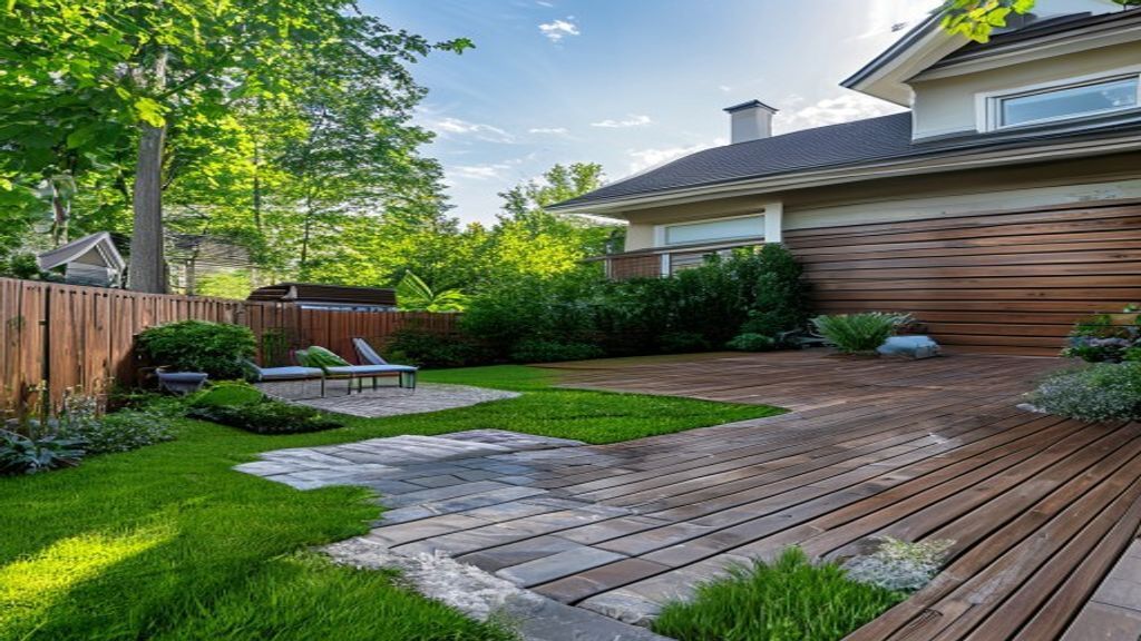 Cedar privacy fence around a GTA family home